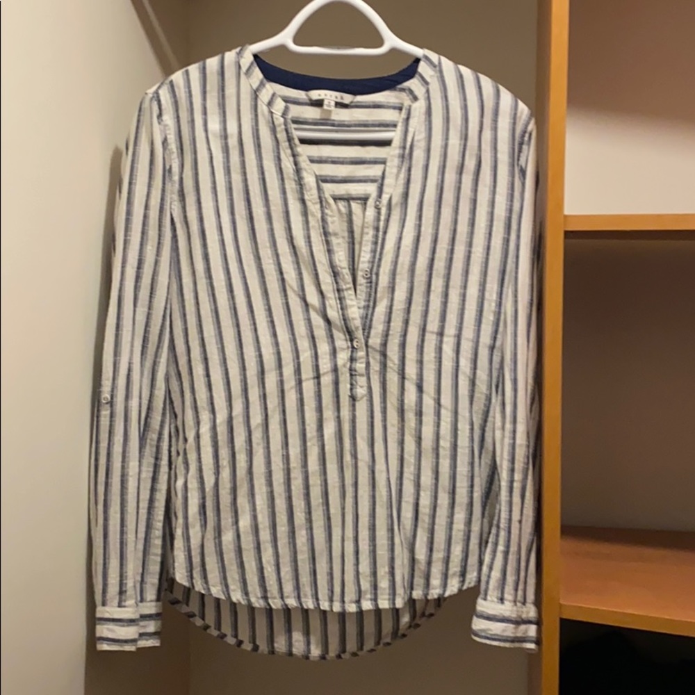 Cotton long sleeve pullover